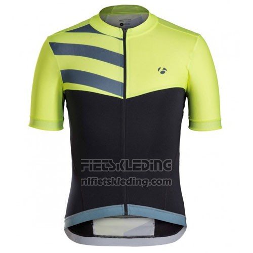 2016 Fietskleding Trek Bontrager Groen en Zwart Korte Mouwen en Koersbroek